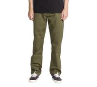 Volcom V Monty Chino Pant Pantalones, Militar, 30 para Hombre