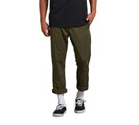 Volcom V Monty Chino Pant Pantalones, Militar, 30 para Hombre