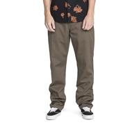 Volcom V Monty Chino Pant Pantalones, Mushroom, 90 para Hombre