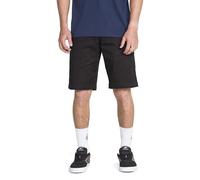 Volcom V Monty Chino Short Casual para Hombre, Negro, 33W