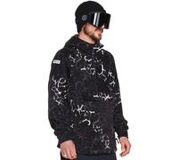 Volcom V-Science Sudadera Con Capucha Para Hombre Mid Layer 1/2 Zip Negra
