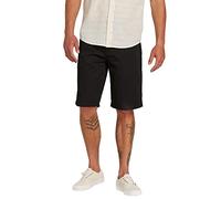 Volcom Vmonty Chino Shorts Pantalones Cortos Informales, Negro, 36 para Hombre