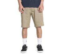 Volcom Vmonty Stretch Chino Short Pantalones Cortos, Caqui, 44 para Hombre
