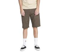 Volcom Vmonty Stretch Chino Short Pantalones Cortos para Hombre, Mushroom, 34