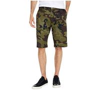 Volcom Vmonty Stretch 22 Pantalones Cortos, Verde (Green Combo), 34 para Hombre