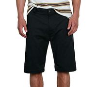 Volcom Vmonty Stretch Chino Short Pantalones Cortos, Negro, 48 para Hombre