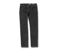 Volcom Vorta by Denim Pantalón, Niños, Light Acid Black, 28