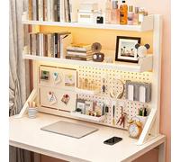 VOLDAX Estanteria Sobremesa, estantería de Escritorio, Organizador de Escritorio para Almacenamiento de Oficina, para la Oficina casa Estudio Dormitorio(80 * 95cm/31.5 * 37.4in)