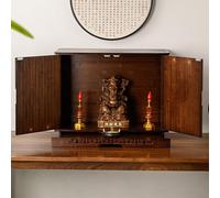 VOLDAX Mesa de Altar de meditación, Mesa de Oración y Meditación, Soporte de Plegaria para Estatuas Guan Gong Guanyin, para relajación, oración, Sala de Estar(66 * 29 * 51.5cm/26 * 11.4 * 20.3in)