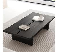 VOLDAX Mesa de Suelo Japonesa Escritorio para Portátil, Mesa de Centro Rectangular Rústica de Estilo Rústico, Adecuada para Salones De Té Balcones(130 * 70 * 40cm/51 * 27.6 * 15.7in)