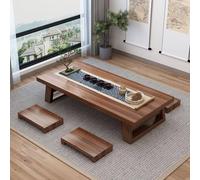 VOLDAX Mesa de Suelo Multifuncional Vintage Moderna Mesa Baja De Tatami, Fácil De Usar para Salón Sala de Estar Balcón(120 * 60cm/47.2 * 23.6in)