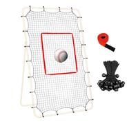 Voleibol Bounce Back Net Mesh Trainer, Frame Pad, Elastic Rope Gear