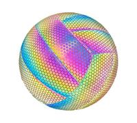 Voleibol brillante, voleibol luminoso | Voleibol al aire libre para adolescentes - Softbol brillante, voleibol competitivo, juego de entrenamiento deportivo, pelota de juego para adultos, hombres
