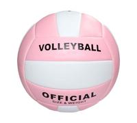 Voleibol de playa para adolescentes: voleibol para entrenamiento suave. Voleibol durable al aire libre/interior para principiantes y ejercicio. Perfecto para la educación física escolar, jugar en el