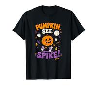 Voleibol Halloween Spooky Players Co Camiseta gráfica económica