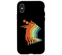 Voleibol, Hombres Mujeres Niños, Cool Vintage, Jugador de Voleibol Carcasa para iPhone X/XS
