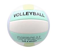 Voleibol interior genérico - Impermeable PU Cuero Voleibol | Soft Touch Durable Training Sports Ball | Gym Practice, Beach Play, School Training, Family Recreation