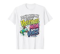 Voleibol Madre No Me Haces Usar Mi Voleibol Mamá Voz Camiseta