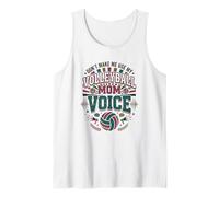 Voleibol Madre No Me Haces Usar Mi Voleibol Mamá Voz Camiseta sin Mangas