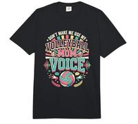 Voleibol Madre No Me Haces Usar Mi Voleibol Mamá Voz Comfort Colors Adult Heavyweight T-Shirt
