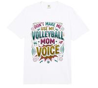 Voleibol Madre No Me Haces Usar Mi Voleibol Mamá Voz Comfort Colors Adult Heavyweight T-Shirt