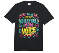 Voleibol Madre No Me Haces Usar Mi Voleibol Mamá Voz Comfort Colors Adult Heavyweight T-Shirt