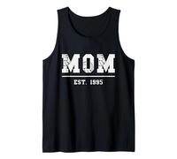 Vóleibol Mamá Desde 1995 Cumpleaños Día de la Madre Camiseta sin Mangas