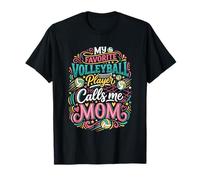 Voleibol Mamá Jugador de Voleibol Favorito Me Llama mamá Camiseta