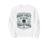 Voleibol Mamá y Voleibol Papá Mi Niño Tiene Voleibol Sudadera