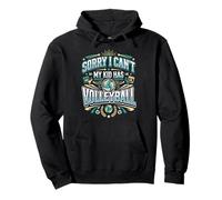 Voleibol Mamá y Voleibol Papá Mi Niño Tiene Voleibol Sudadera con Capucha