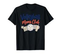 Voleibol Moms Club Game Day Court Side Team Spirit Madre Camiseta