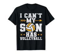 Voleibol Papá Mamá No Puedo Mi Hijo Tiene Voleibol Camiseta