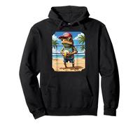 Voleibol Puerto Rico Patriotic Flag Boricua Fun Voleibol Sudadera con Capucha