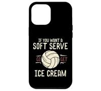 Voleibol Que Quieres Soft Serve Consigue Helado Mujeres Hombres Niños Carcasa para iPhone 12 Pro MAX