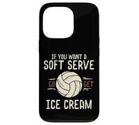 Voleibol Que Quieres Soft Serve Consigue Helado Mujeres Hombres Niños Carcasa para iPhone 13 Pro
