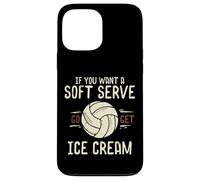 Voleibol Que Quieres Soft Serve Consigue Helado Mujeres Hombres Niños Carcasa para iPhone 13 Pro MAX