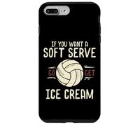 Voleibol Que Quieres Soft Serve Consigue Helado Mujeres Hombres Niños Carcasa para iPhone 7 Plus/8 Plus