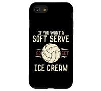 Voleibol Que Quieres Soft Serve Consigue Helado Mujeres Hombres Niños Carcasa para iPhone SE (2020) / 7/8