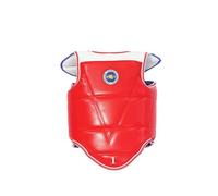Volere è potere Taekwondo Karate Martial Arts TKD Body Protector Reversible Chest Guard Protector Abdominal Protector for Training 0#