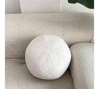 VOLGUT Almohada de Bola Cojines Redondos Decorativos Cojines de sofá de Estilo nórdico Cojín de Felpa Cojín Decorativo Redondo for sofá, sofá, Dormitorio (Color : 31)