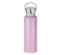 Volhoply 600ml Botellas Agua de Acero Inoxidable,Botella de Doble Pared Aislada al Vacío de 20 onzas con Tapa de Asa- Sin BPA,Termo de Metal a Prueba de Fugas para la Escuela,Excursionistas,Regalo