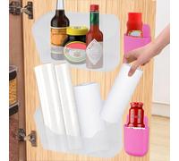 Volhuluk 4 Piezas Caja de Almacenamiento de Puerta de Cocina, Caja de Almacenamiento Adhesivo Montada en Pared, Organizadores de Cesta de Gabinete Etraíble para Baño