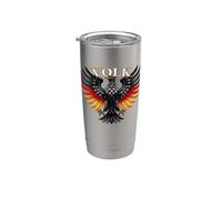 Volk Nachname Familienname Surname Family Last Name Vaso térmico de acero inoxidable de doble pared