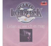 Volker Lechtenbrink - Leben so wie ich es mag (1980) / Vinyl single [Vinyl-Single 7'']
