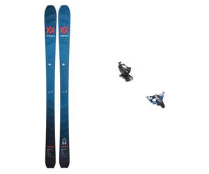 Volkl - Packs esquí de travesía - Pack Rise Above 88 2024 de Madera - Azul Azul 163 cm.177 cm.184 cm
