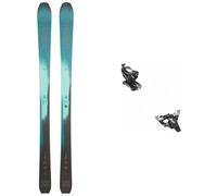 Volkl - Packs esquí de travesía - Pack Rise Above 88 2027 de Lana - Verde Verde 163 cm.170 cm.177 cm.184 cm