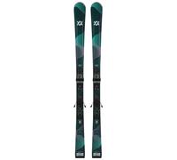 Volkl - Packs (esquí + fijaciones) - Shine 76 + Vmot 10 W 2026 para Mujer de Madera - Talla 154 cm - Verde Verde 154 cm