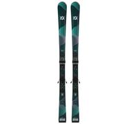 Volkl - Packs (esquí + fijaciones) - Shine 76 + Vmot 10 W 2026 para Mujer de Madera - Talla 161 cm - Verde Verde 161 cm
