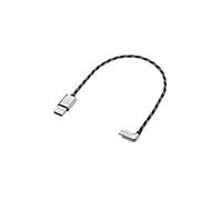 Volkswagen 000051446AQ - Cable de conexión USB-A a Micro USB Adaptador Original VW Premium Cable 30 cm en ángulo