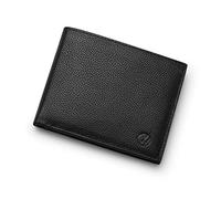 Volkswagen 000087400L041 - Cartera de Piel para Hombre, Color Negro